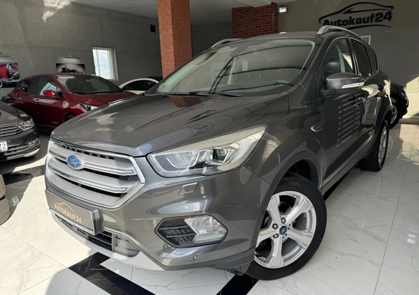 Ford Kuga cena 64500 przebieg: 149900, rok produkcji 2018 z Krzyż Wielkopolski małe 326